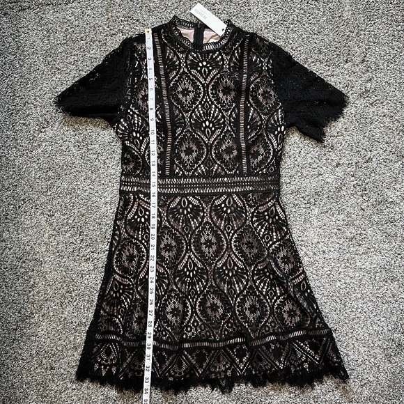 BB Dakota by Steve Madden Black Dress, Size 10, NWT; perfect NewYear's Eve dress - Picture 8 of 16